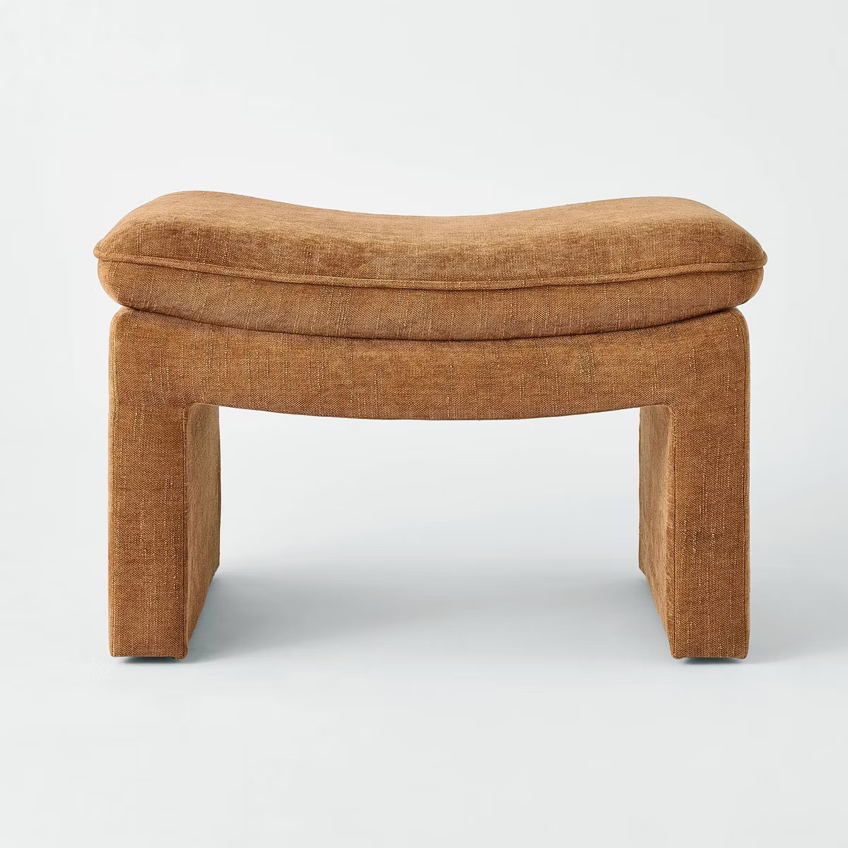 Saddle Seat Ottoman Camel - Threshold™ designed with Studio McGee | Target