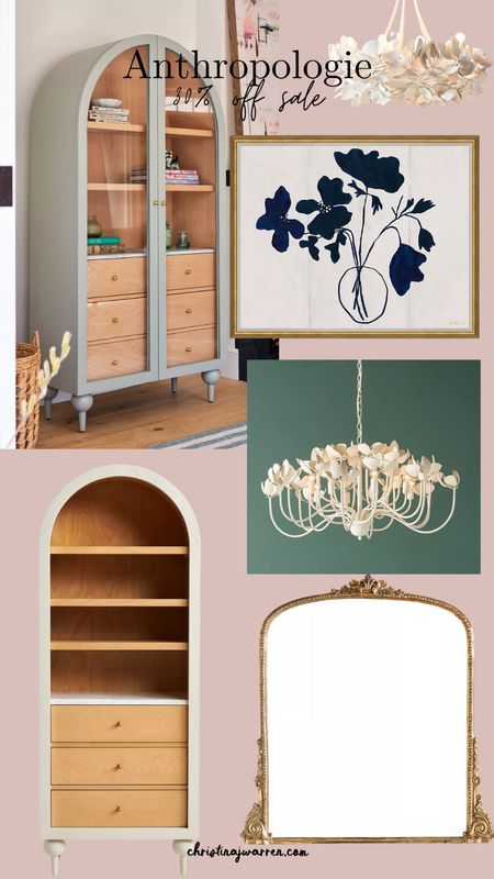 Cornerstone decor pieces for your home! Art, lighting, mirrors and display bookcases on sale Anthropologie

#LTKsalealert