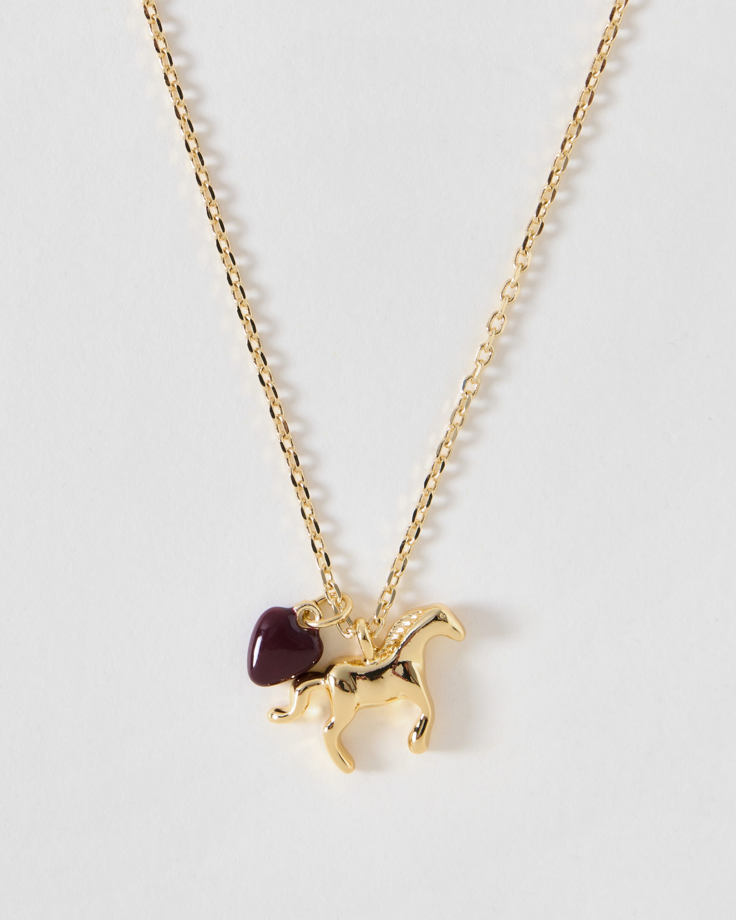 Kit Horse Charm Pendant Necklace | Oliver Bonas (Global)