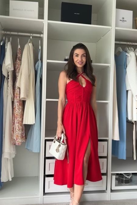 Club London Red Dress! 

Summer Style, Summer Outfit Inspiration, Red Midi Dress, Plunge Dress, Outfit Inspiration, Occasion Dress

#LTKuk #LTKsummer #LTKeurope
