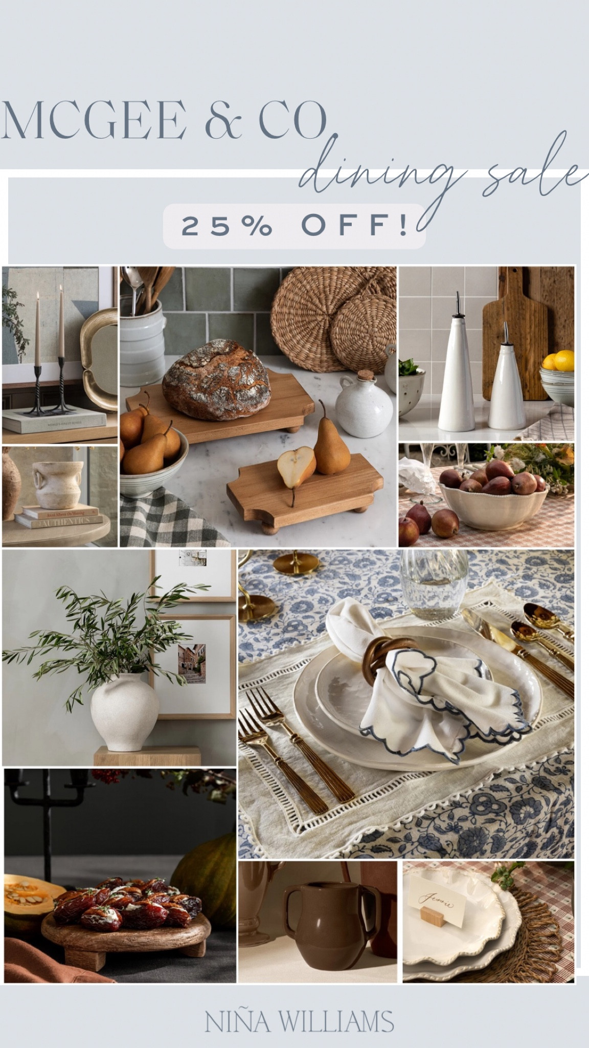 McGee &Co. dining sale event 25% off! Thanksgiving table escape - holiday table essential - fall home decorr

#LTKHome #LTKSaleAlert #LTKHoliday