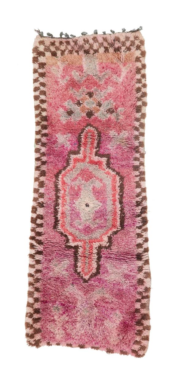 1980's Vintage Moroccan Boujad Rug - Habiba - 180/70cm | Etsy (US)