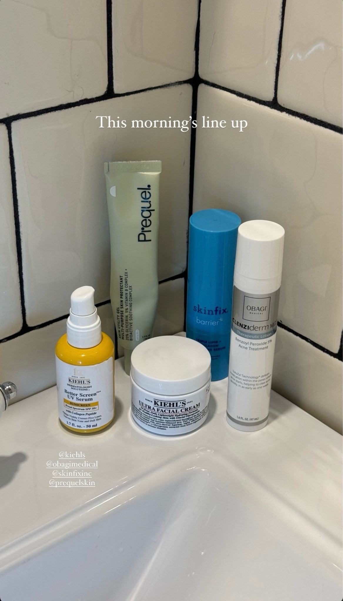 Morning skincare lineup 🤍✨

AM Skincare routine, skincare recommendations, oily skin skincare must haves, dry skincare must haves, favorite skin care products, best skin care products, skincare routine 2024 🫶🏼

#LTKBeauty #LTKStyleTip #LTKFindsUnder50