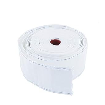 INCREWAY Curtain Tape, 10 Meters/10.9 Yards Polyester Curtain Heading Deep Pinch Pleat White Tape | Amazon (US)