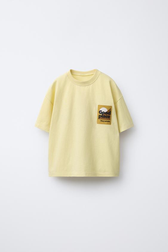 LABEL PRINTED T-SHIRT | Zara US