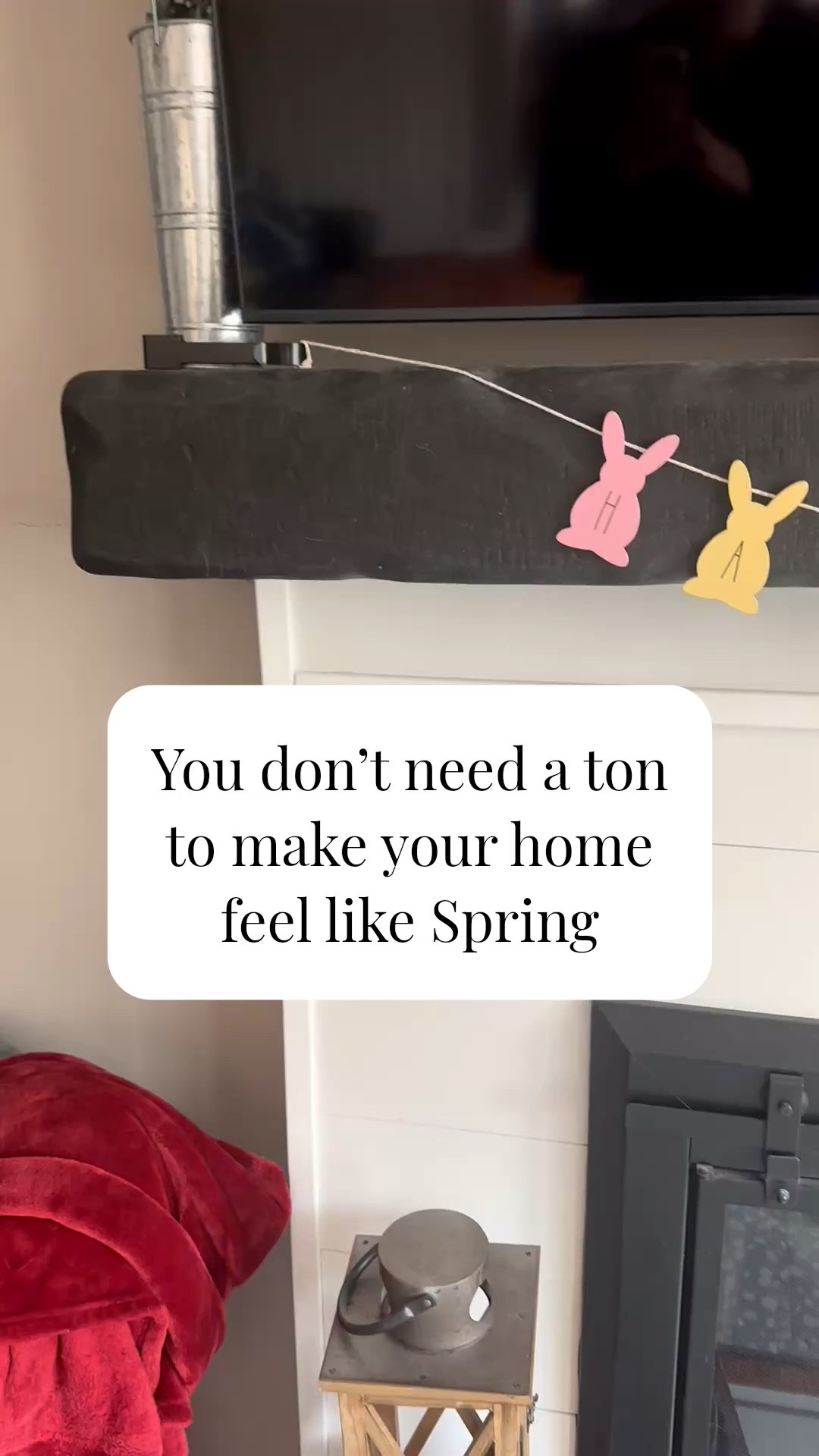 Giving my home a little spring refresh! Mixing a few new pieces with things I already had - this Rae Dunn garland was in my basement and I completely forgot about it 😂

spring decor ideas | easter mantle decor | affordable spring home decor | neutral home styling | seasonal decorating ideas | bunny decor

#SpringDecor
#EasterHome
#NeutralDecor
#CozyHome
#HomeRefresh

#LTKHome #LTKSaleAlert #LTKSeasonal