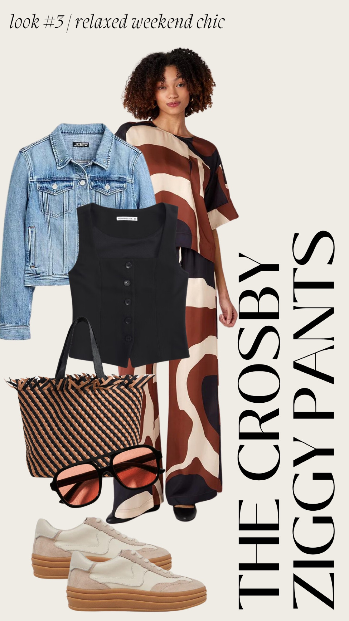 look #3 with the Crosby Ziggy pants | relaxed weekend chic … 

#LTKShoeCrush #LTKStyleTip #LTKItBag