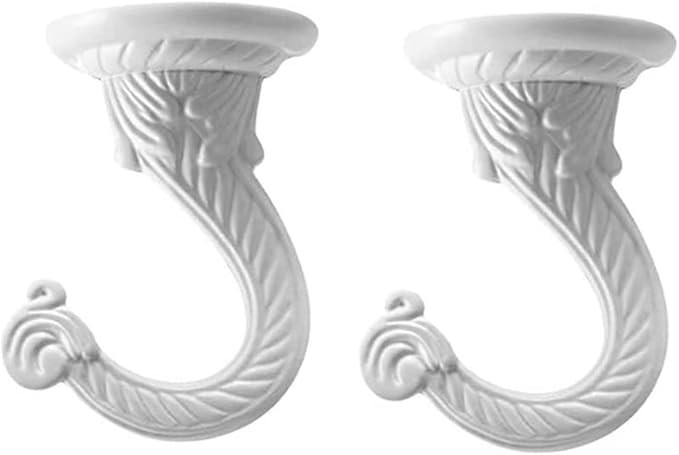 2 Sets 55mm/2.17" Ceiling Metal Ceiling Hooks, Heavy Duty Swag Ceiling Hooks with Hardware for Ha... | Amazon (US)