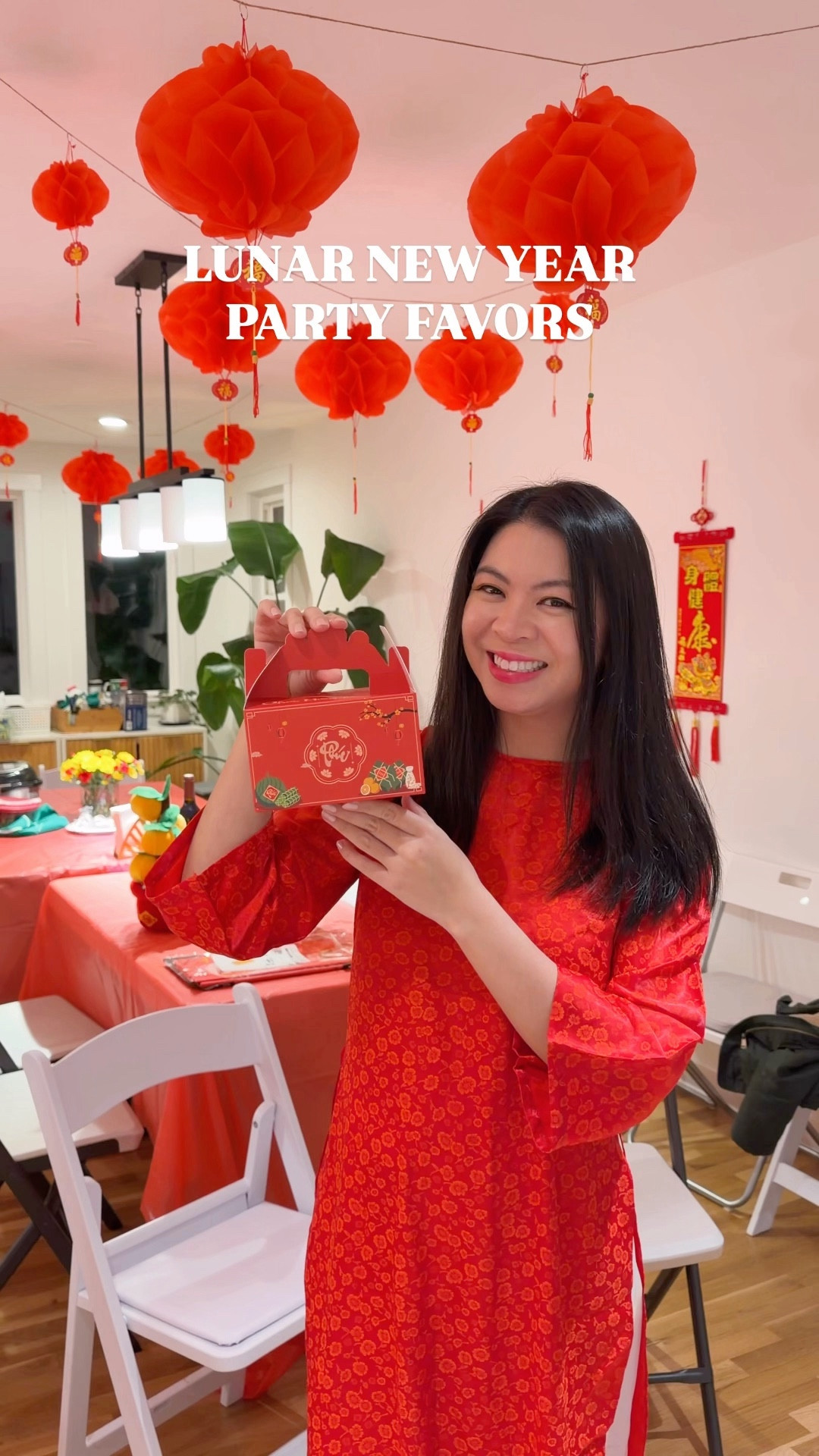 Lunar New Year party favor boxes 🧧🍊✨ We had such a fun weekend celebrating with two back-to-back LNY parties! I put together these party favor boxes for the kids, and they’d be just as cute for school celebrations too.

Here’s what I included:
🍬 Sugarfina lucky candy
🎨 Zodiac coloring page
🍊 A lucky orange
🪙 Gold chocolate coins
🐟 Goldfish crackers
🧧 A lucky $2 bill

Everything inside symbolizes luck, prosperity, and a sweet year ahead! ✨ #lunarnewyear2026 #yearofthehorse #tết

#LTKSeasonal #LTKKids #LTKHome