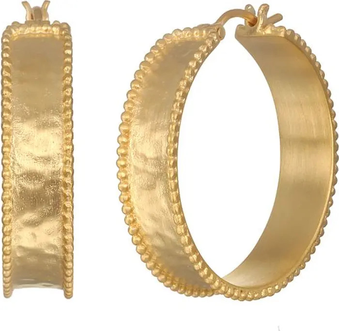 Bold Spirit Gold Hoop Earrings | Nordstrom