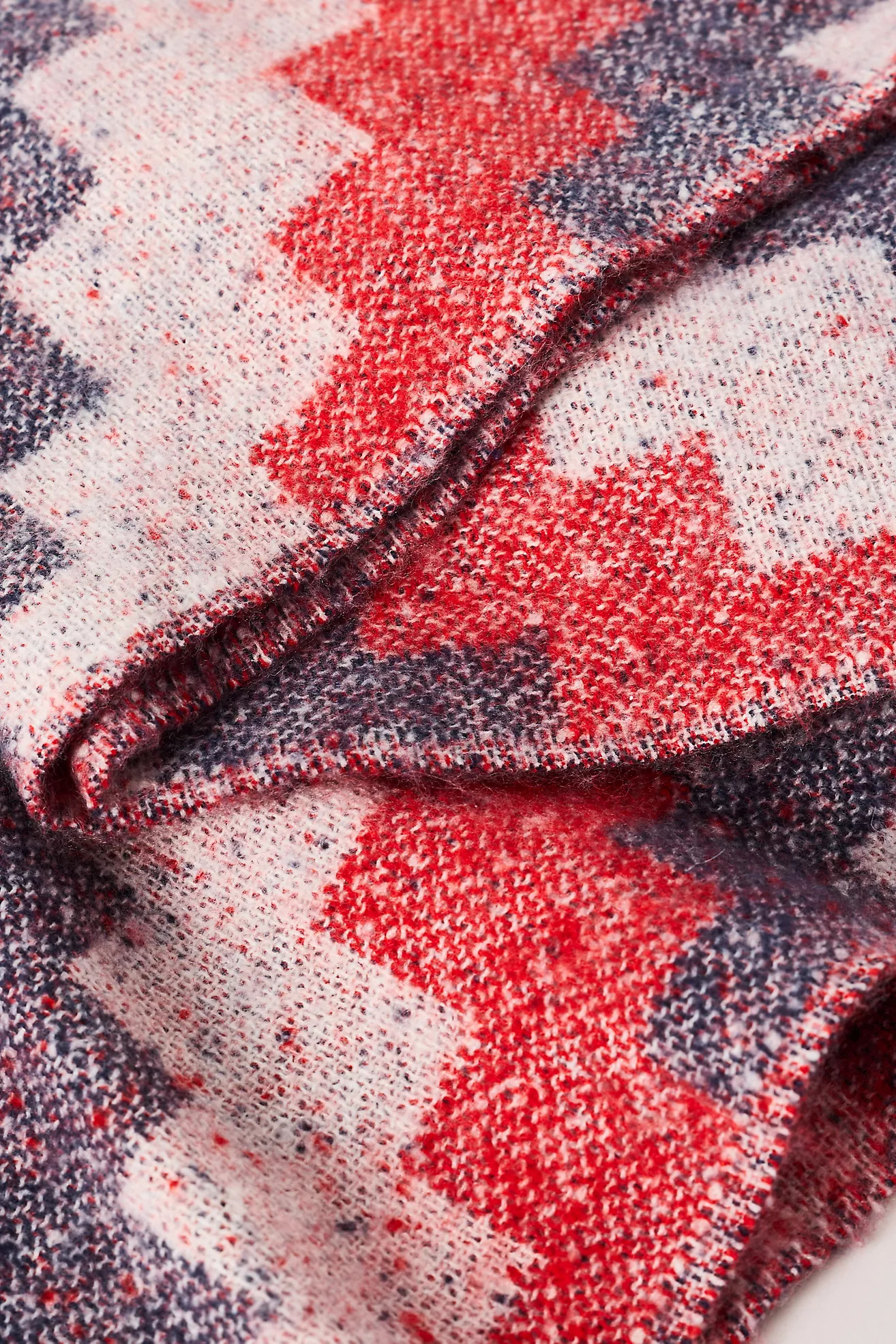 By Anthropologie Graphic Brushed Fringe Scarf | Anthropologie (US)