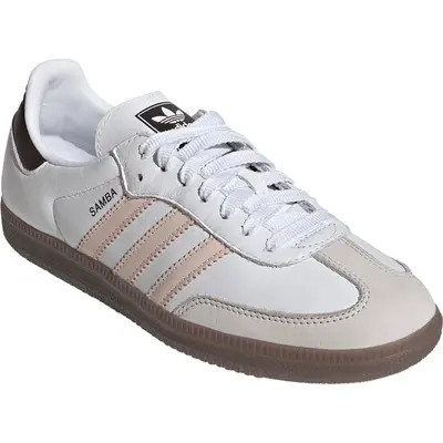 adidas Gender Inclusive Samba Sneaker in Black/off White/quartz at Nordstrom, Size 7 Women's | Nordstrom