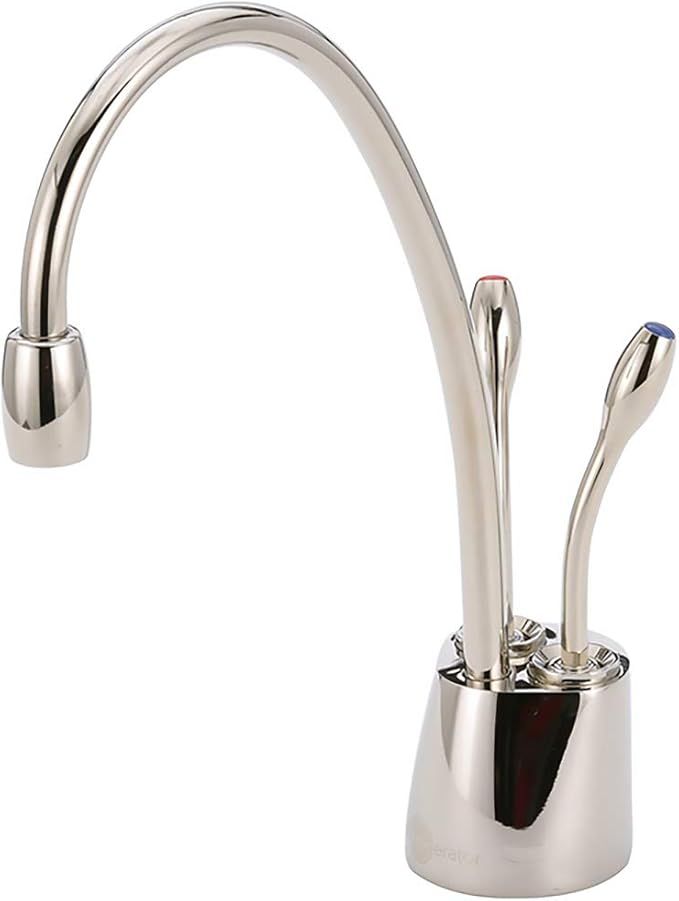 InSinkErator Contemporary Instant Hot and Cold Water Dispenser Faucet, Polished Nickel, F-HC1100P... | Amazon (US)