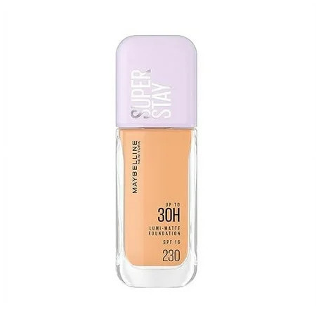 Maybelline New York Super Stay Lumi Matte Liquid Foundation 30 HR Long Lasting yet Lightweight 230 35ml | Walmart (US)
