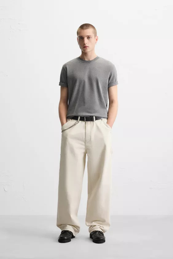 CARPENTER RELAXED FIT JEANS | Zara US