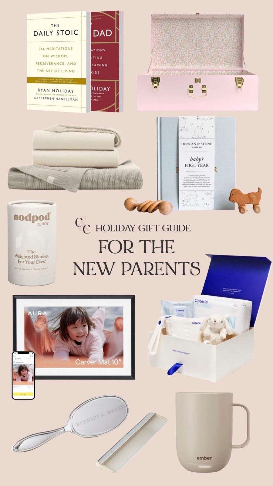 Gift guide for the new parents! Including parenting book, coffee mug, digital frame and more 

#LTKGiftGuide #LTKmomlife #LTKBaby