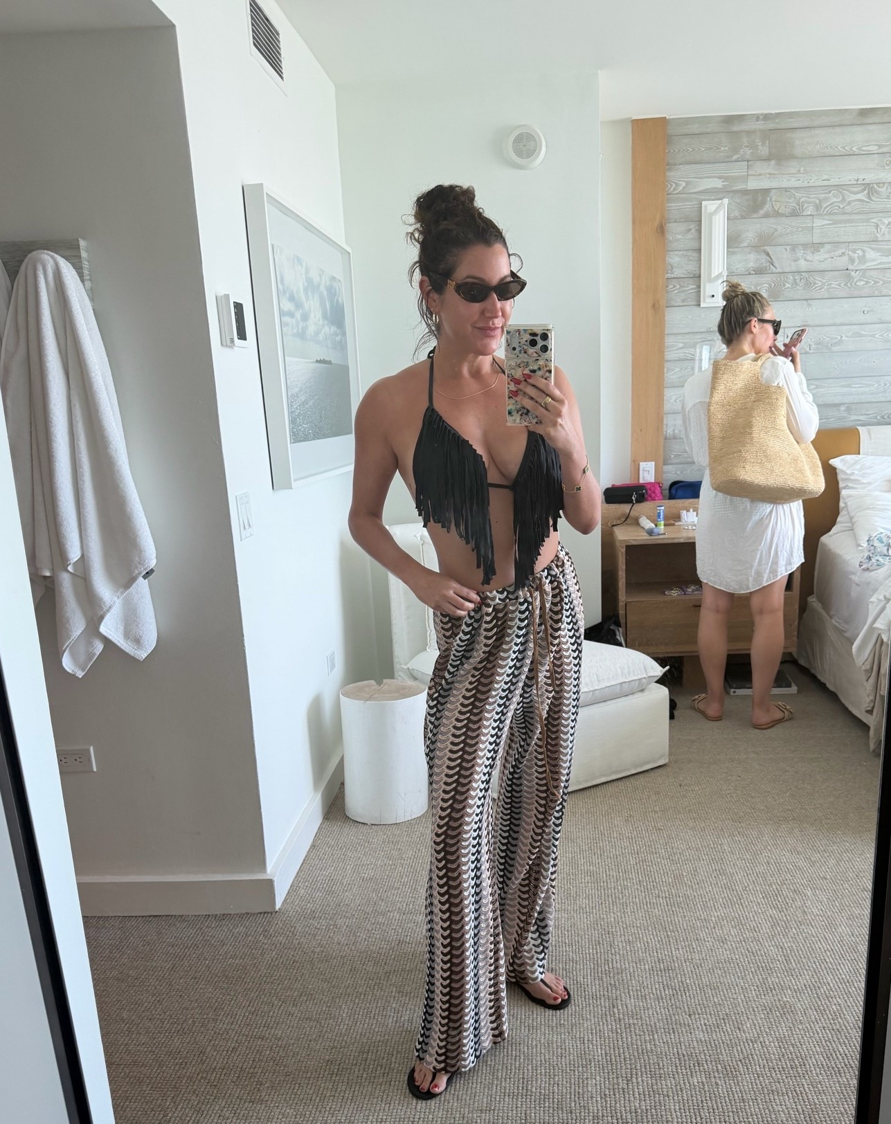 Eating a size L in the bikini top and a Medium in the pants!

#LTKootd #LTKgrwm #LTKdayinmylife