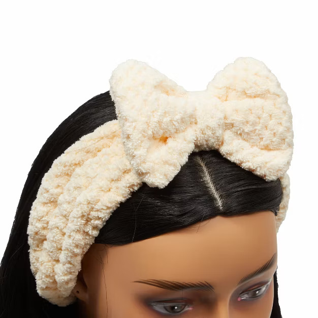 Glamlily 6 Pack Makeup Headband for Washing Face, Soft Bows for Women (6 Colors) | Target