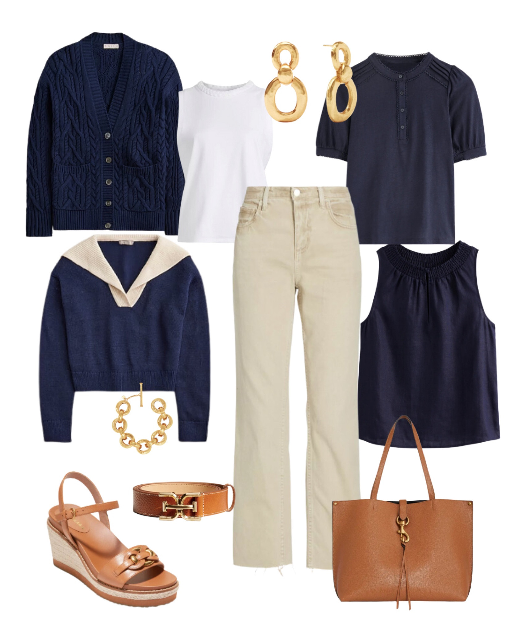 Khaki and Navy a classic and timeless pairing 

#LTKkhakiandnavy
#LTKclassics

#LTKStyleTip