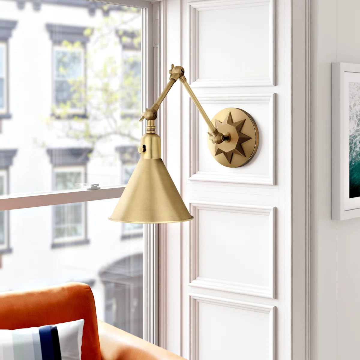Cattina Swing Arm Sconce | Wayfair North America