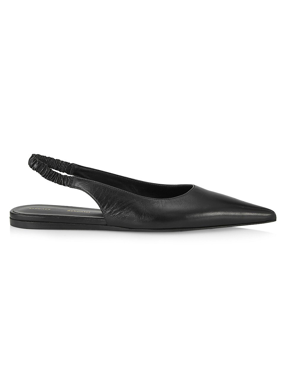 Spike Flat Leather Slingbacks | Saks Fifth Avenue