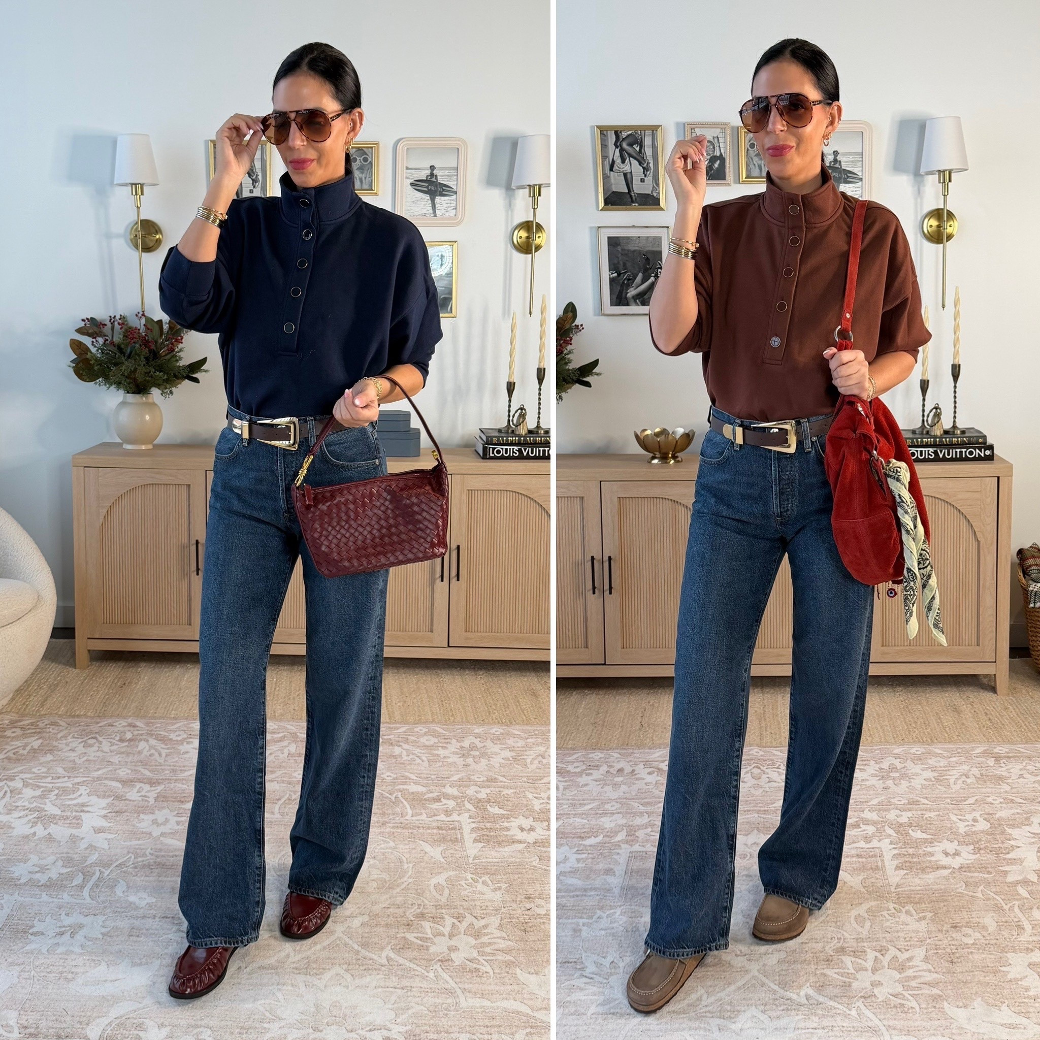 Restocked!  My under $20 sweatshirt that is chic and just elevated enough to wear casually or slightly dressed up- 
In a medium 
Denim - size 27 

#LTKFindsUnder50 #LTKU #LTKOver40