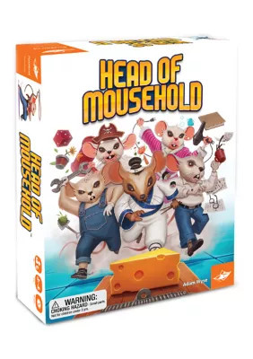 FoxMind Games Head of Mousehold Strategy Game | Belk
