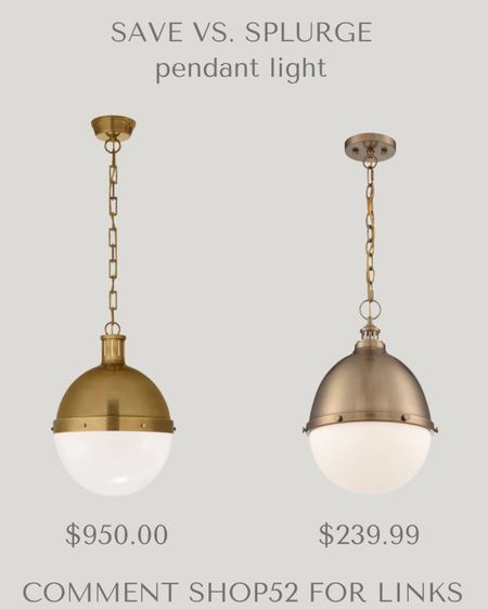 Save splurge pendant lights perfect for your kitchen island !

#LTKstyletip #LTKhome #LTKFind