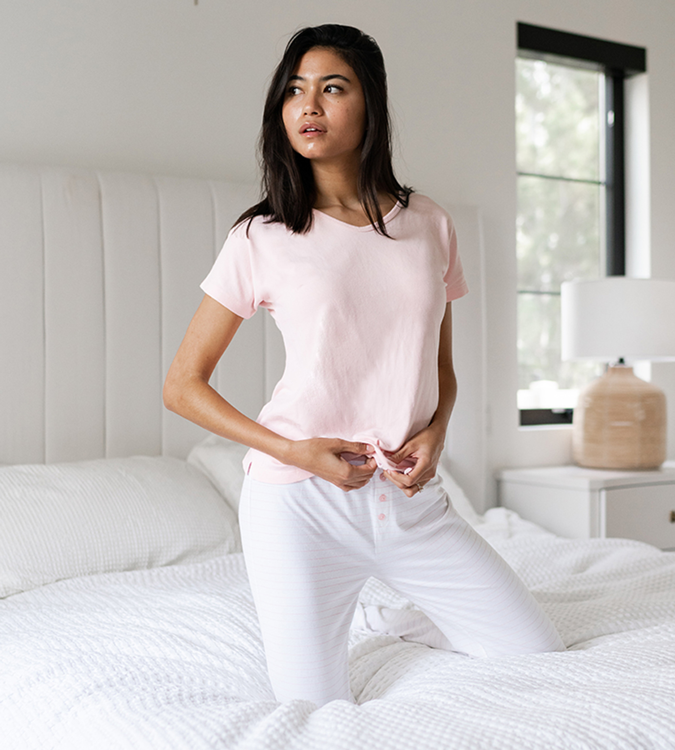 Women's Bamboo Sleep Dolman - V-Neck | Cariloha