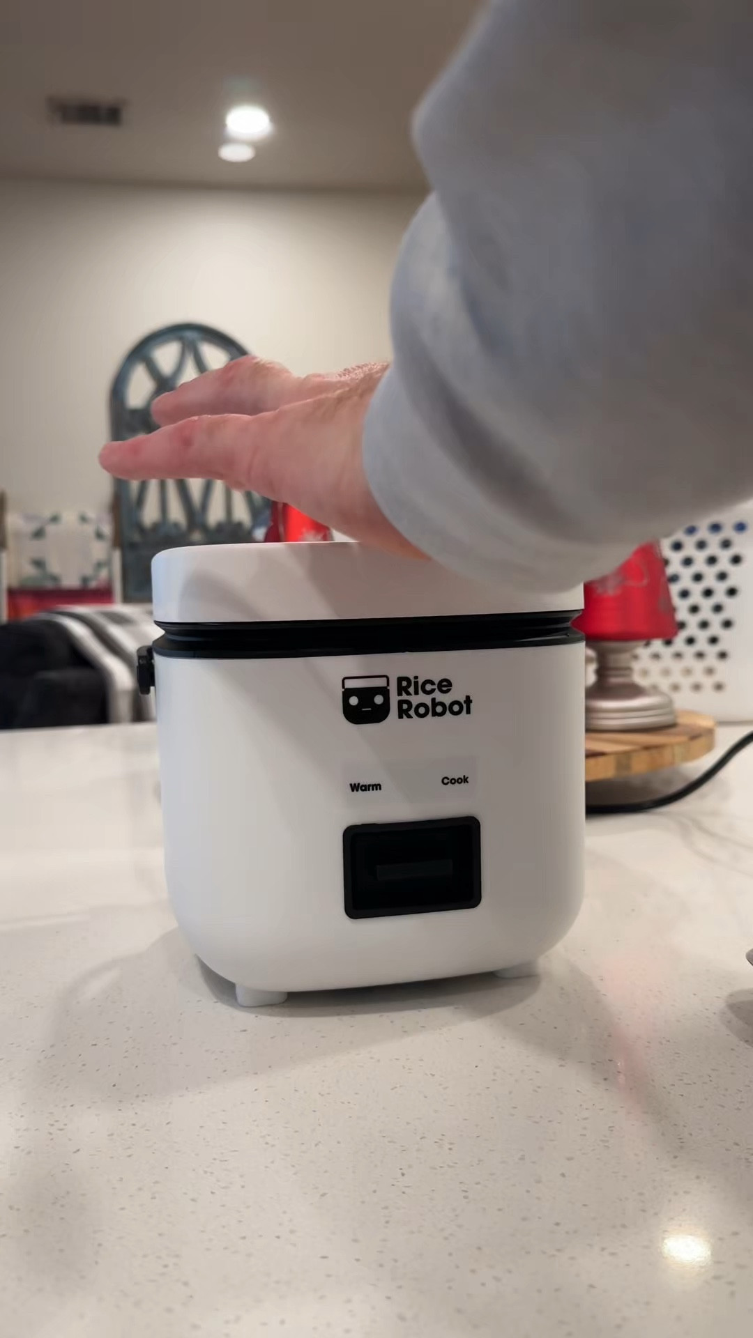 Ok seriously won’t ever cook rice any other way! The Rice Robot is a game changer if you cook a lot of rice! Took less than 10 minutes and gave us perfect rice!

#LTKHome #LTKFindsUnder50