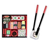 Amazon.com: Melissa & Doug Sushi Slicing Wooden Play Food Set : Melissa & Doug: Toys & Games | Amazon (US)