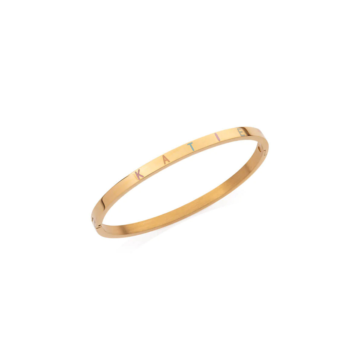 Custom Enamel Bangle (Gold) | Abbott Lyon