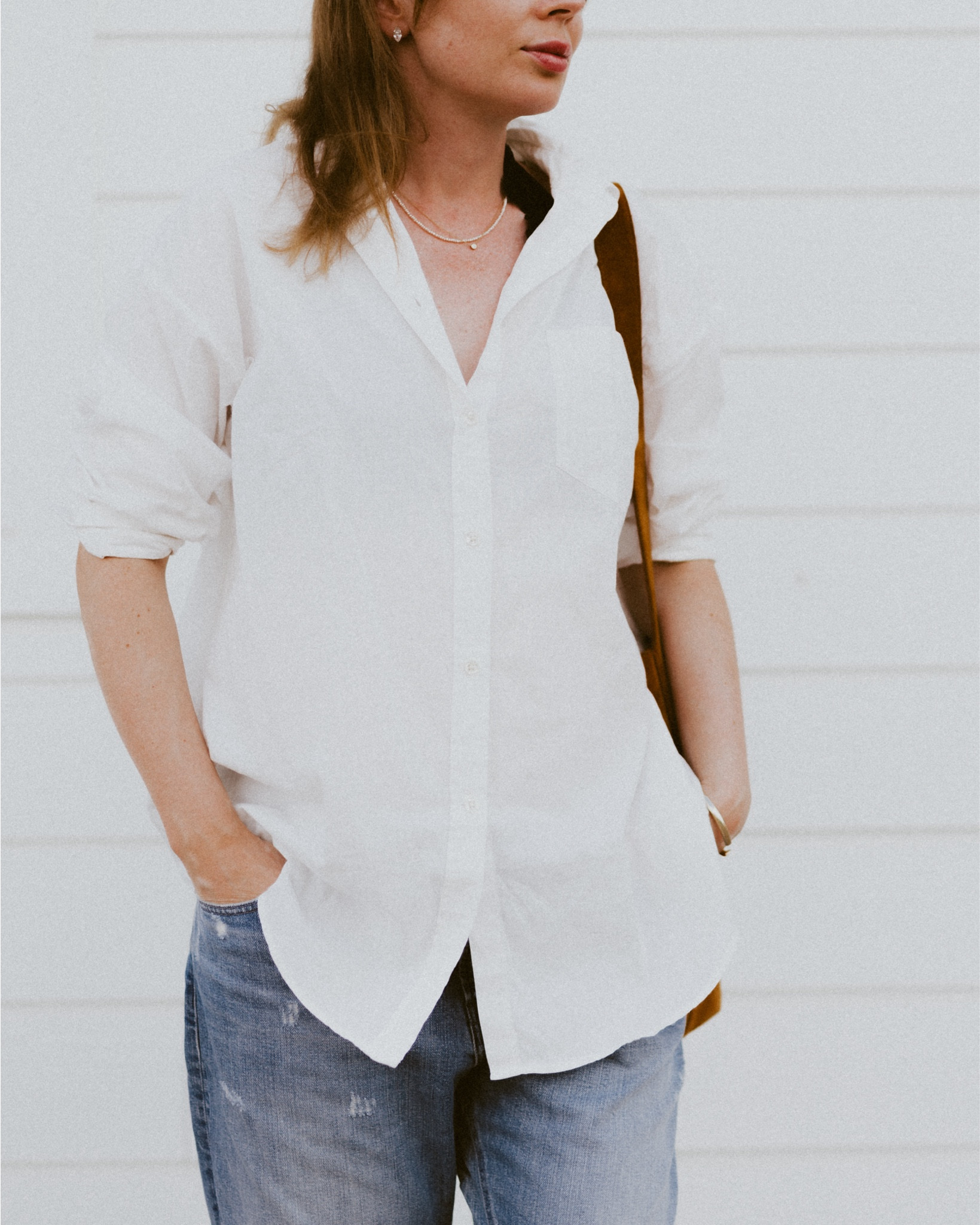 Perfect early Fall outfit idea: blue jeans 👖 white shirt.
White button down: Gant
Jeans: arc shaped boyfriend jeans G Star raw. 

#LTKFindsUnder100 #LTKSeasonal #LTKFallSale