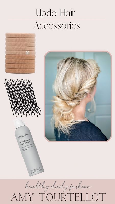 My go to Updo hair accessories I swear by! 
Gimme beauty// non crease hairband // Bobby pins// texture spray // Updo // Pinterest hair 

#LTKstyletip #LTKbeauty