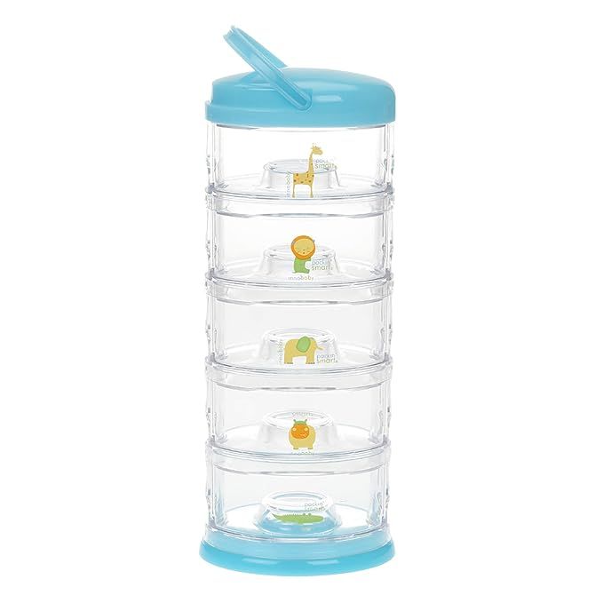 Innobaby Packin' Smart Stackable and Portable Storage System for Formula, Baby Snacks and More. 5... | Amazon (US)
