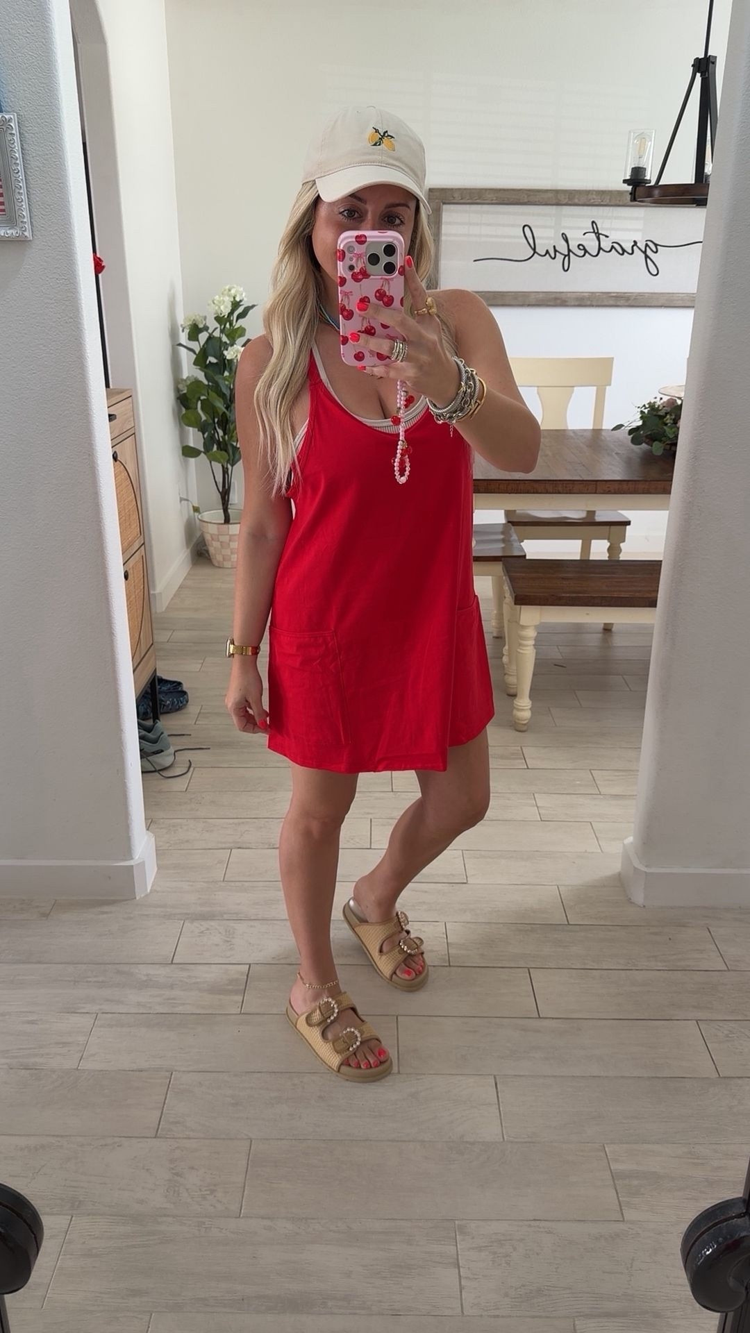 Spring and summer dress outfit
Small
Sandals tts

#LTKootd #LTKSaleAlert