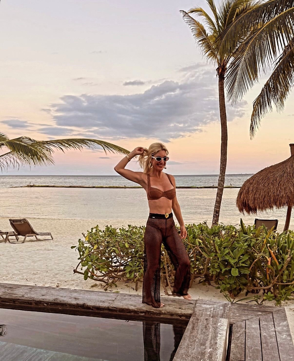 Mexico Magic! Metallic bikinis and crochet pants ! 

#LTKBeauty #LTKootd #LTKTravel