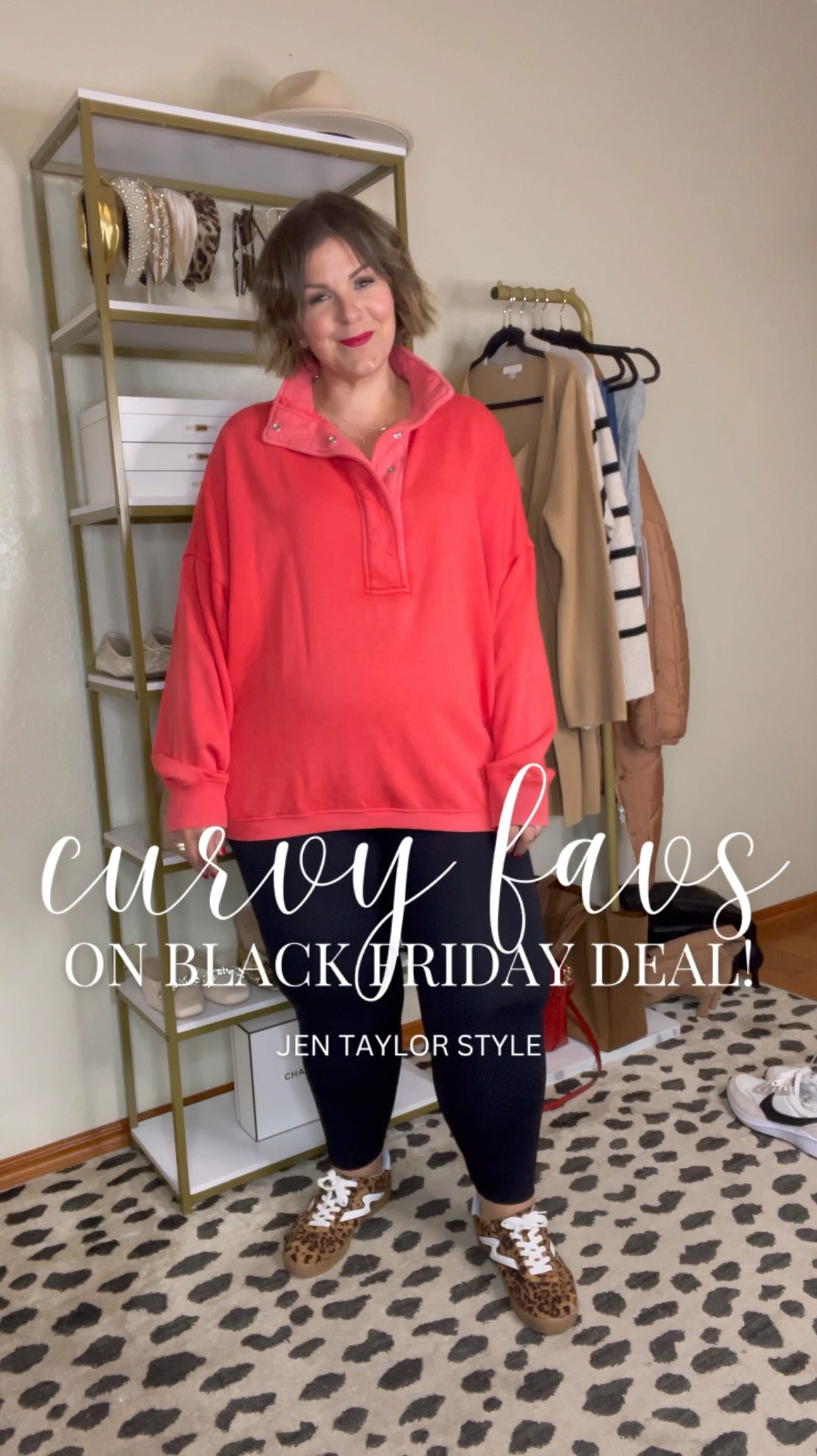 Curvy fashion must haves on sale for Black Friday! Tons of options perfect to add to your wardrobe or give as gifts for her. Sweaters and pullovers from Aerie, my absolute favorite Spanx Booty Boost leggings, the best affordable plus size jeans and joggers from Old Navy, the classic J.Crew sweater blazer, and the best Amazon coat that goes from size XS-6X.

Jen’s stats for size reference:
5’7 | 38C | Size 11 shoes
Tops: L/XL or 14/16
Dresses: XL or 14/16-16/18
Bottoms: XXL or 18

plus size outfits, midsize outfits, size 16/18 outfits, Black Friday fashion deals 

#LTKHoliday #LTKCyberWeek #LTKPlusSize