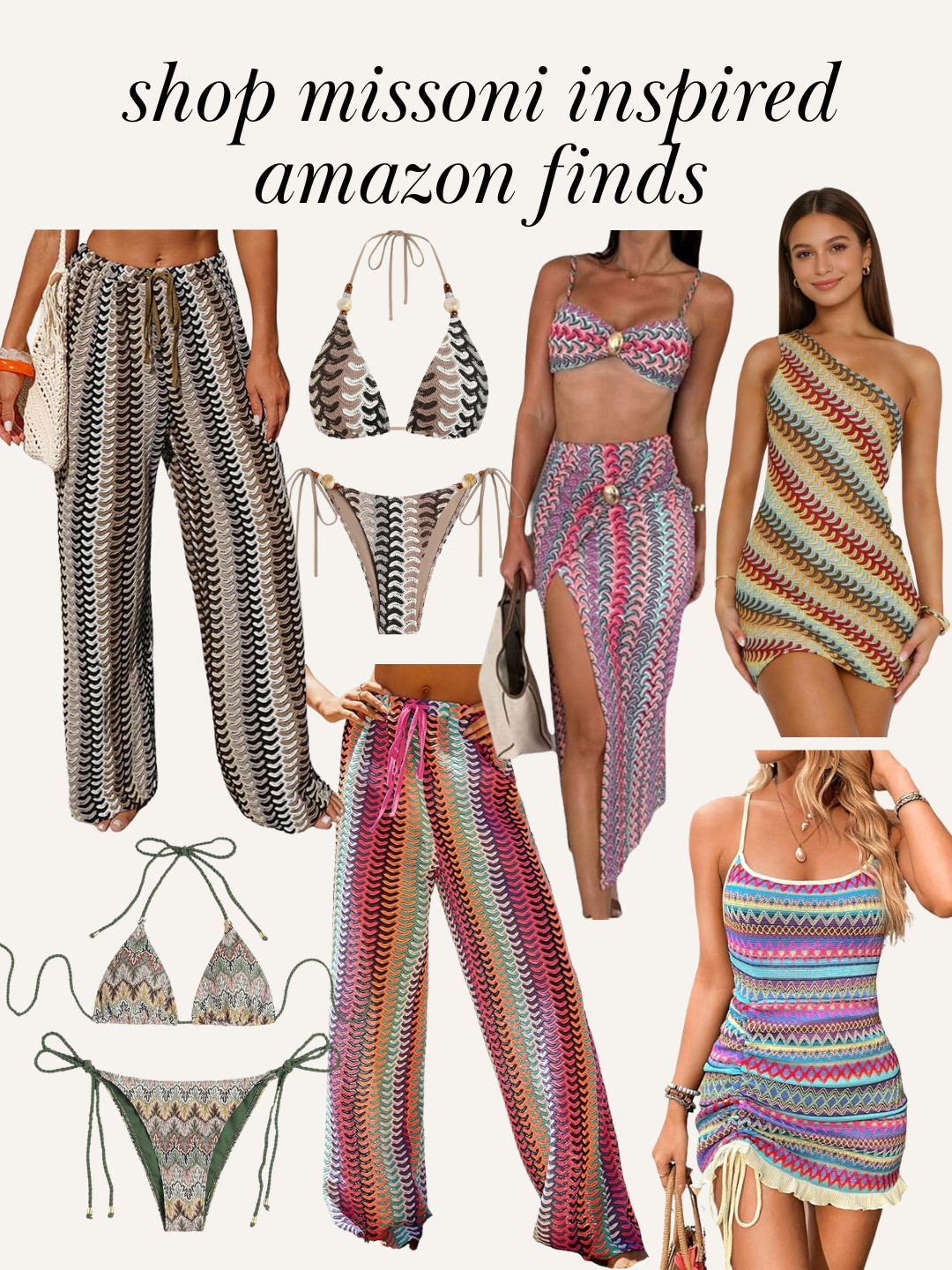 Missoni inspired finds from Amazon! Vacation style, swimwear, amazon vacation outfits 

 

#LTKSwim