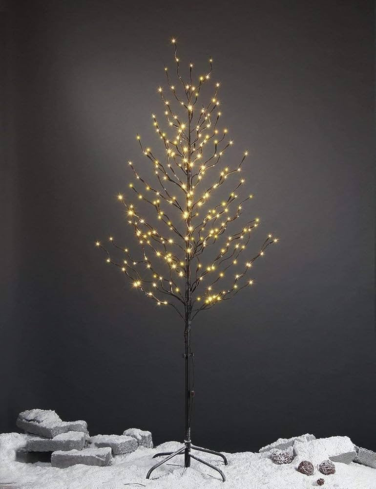 LIGHTSHARE 6FT 240L LED Star Light Tree, for Home Festival Party Christmas, Indoor and Outdoor Us... | Amazon (US)