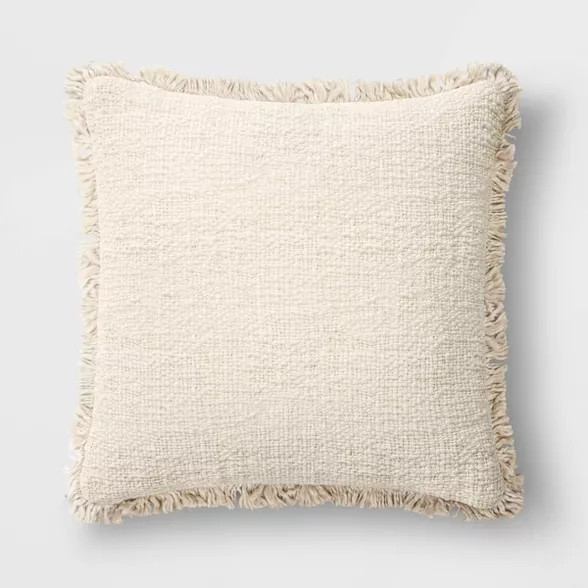 Throw Pillow with Fringe - Threshold™ | Target