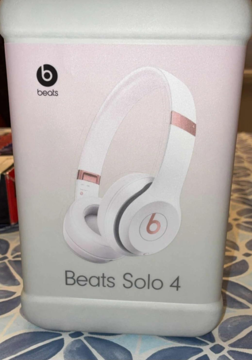 Beats Solo 4 Wireless Bluetooth On-Ear Headphones, Cloud Pink | Amazon (US)