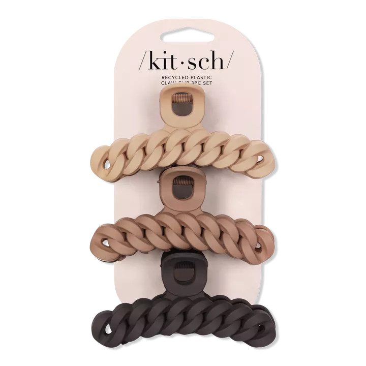 Neutrals Recycled Plastic Chain Claw Clip | Ulta