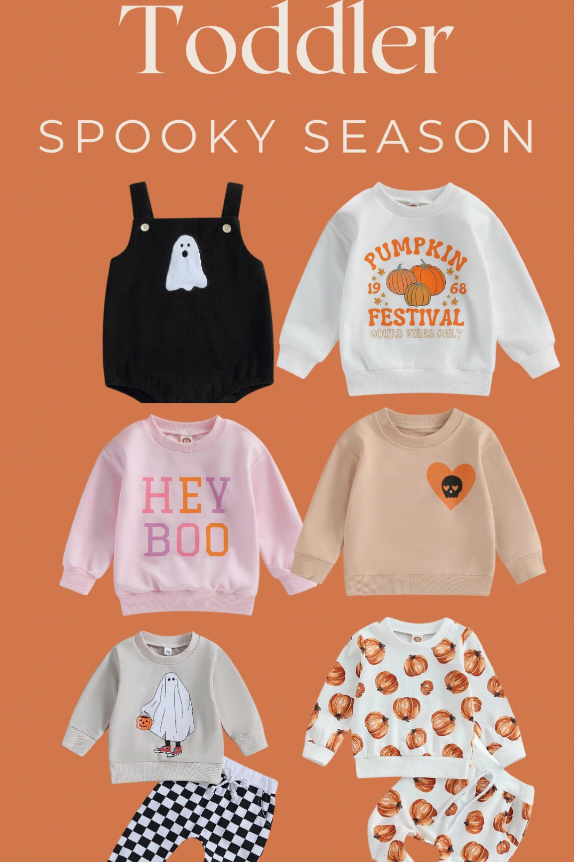 Toddler Spooky Season Cozy Outfits 

#LTKfindsunder50 #LTKkids #LTKHalloween