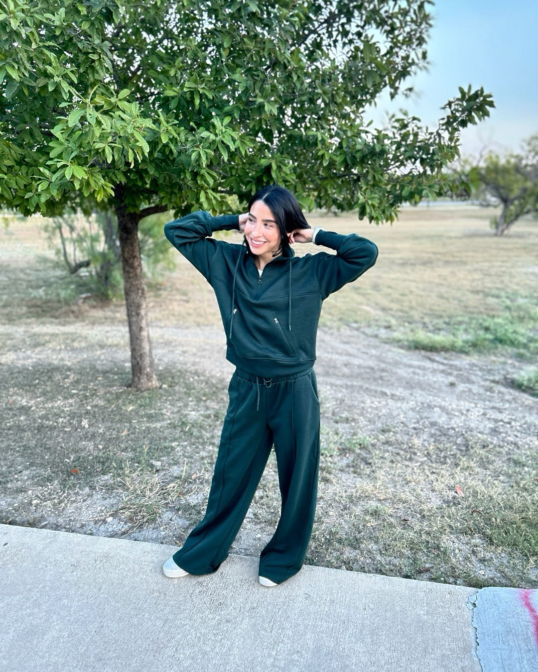 Bundled up, RBX on, and heading out for our chilly little walk date.

Comfy, cute, and keeping us moving even when it’s cold.

This color is the perfect winter cozy set for any outdoor walks, errands or coffee dates ✨

#outsideanyway #everydayactive #rbxactive #ad

#LTKActive #LTKfitnessgoals #LTKGiftGuide