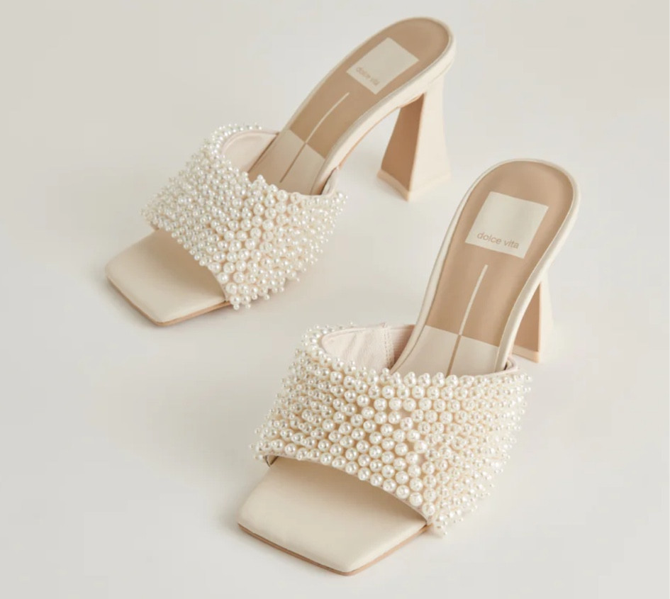 Dolce vita bridal favorites! I usually size up a half size 

bridal shoes, pearl shoes, bride shoes

#LTKStyleTip #LTKShoeCrush #LTKWedding