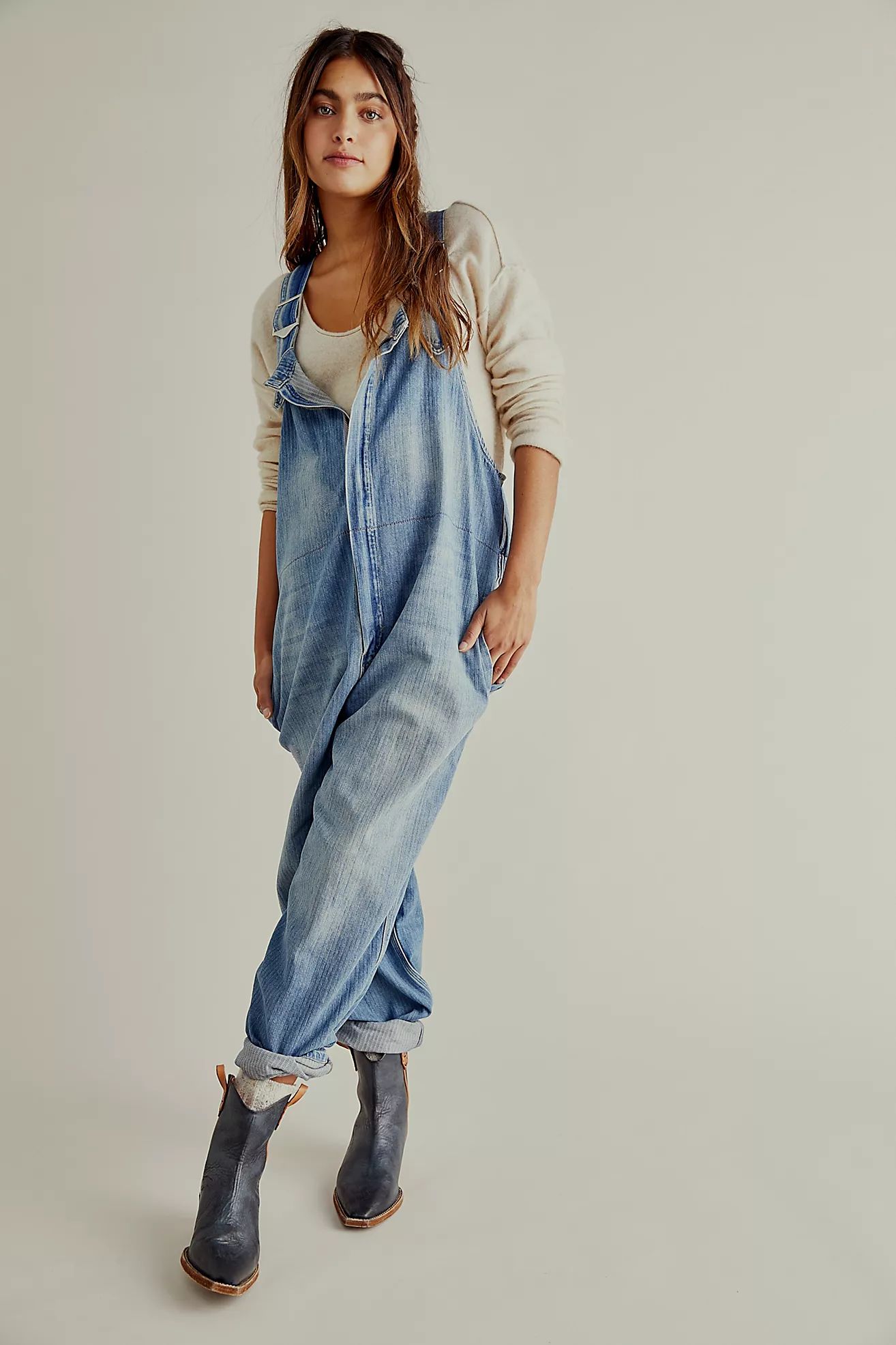 We The Free Hunter Denim Overall | Free People (Global - UK&FR Excluded)