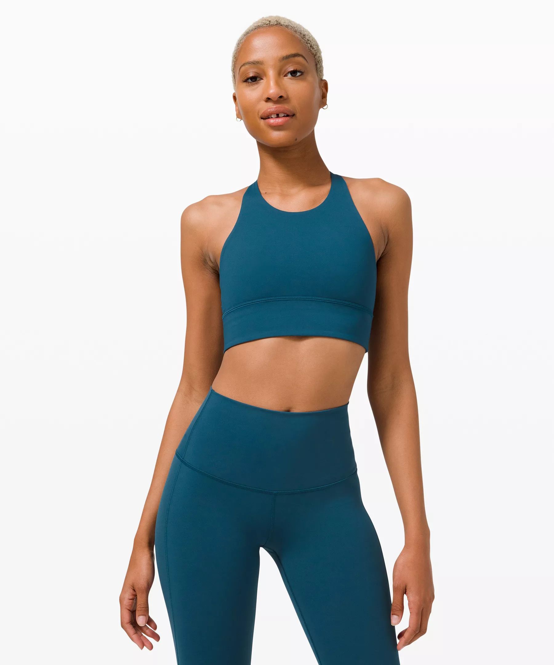 Free to Be High-Neck Long-Line Bra - Wild Light Support, A/B Cups Online Only | Lululemon (US)