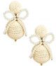 Sullivan - Fabric & Pearl Earrings - Sarah Weisbrod Collection | Lisi Lerch Inc