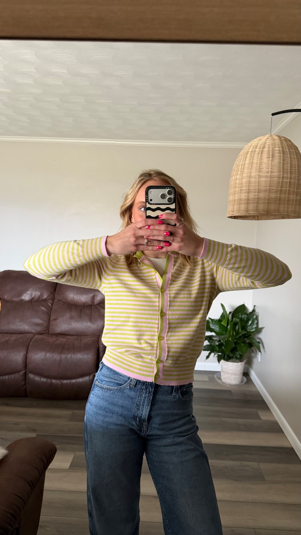 Can you believe this is Walmart?! So cute for spring!! wearing a size small!